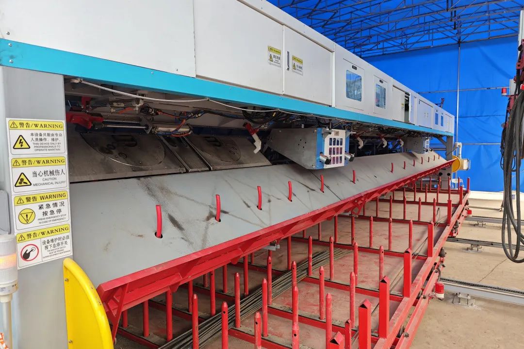 中建三局深圳鵬宸云筑鋼筋柔性加工中心