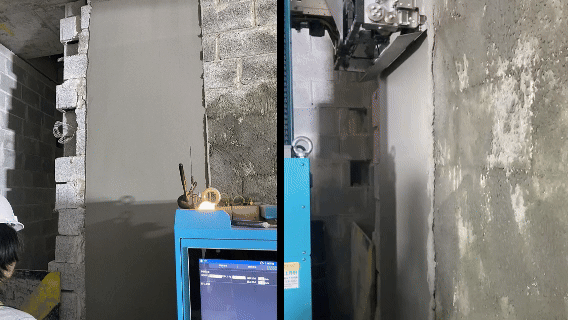 蔚建科技的抹灰機器人實用性怎么樣？